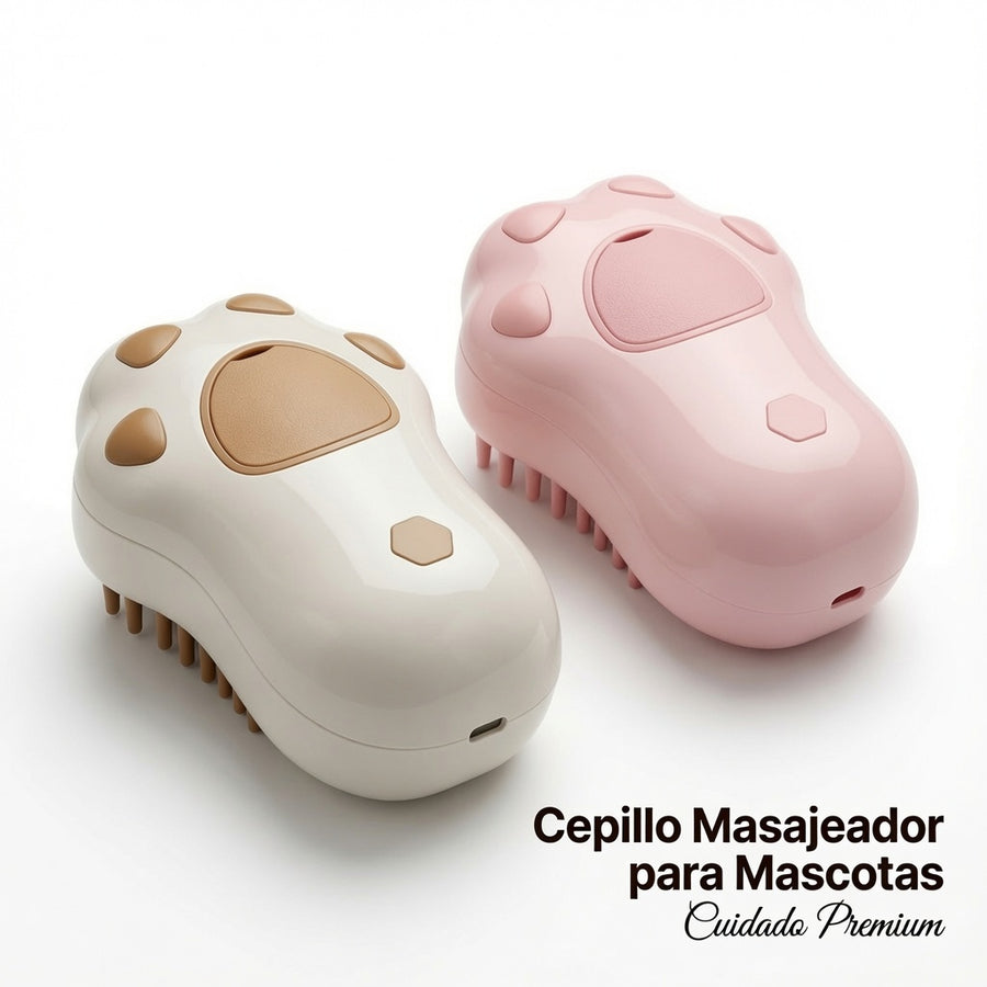 Cepillo Vaporizador Mascotas